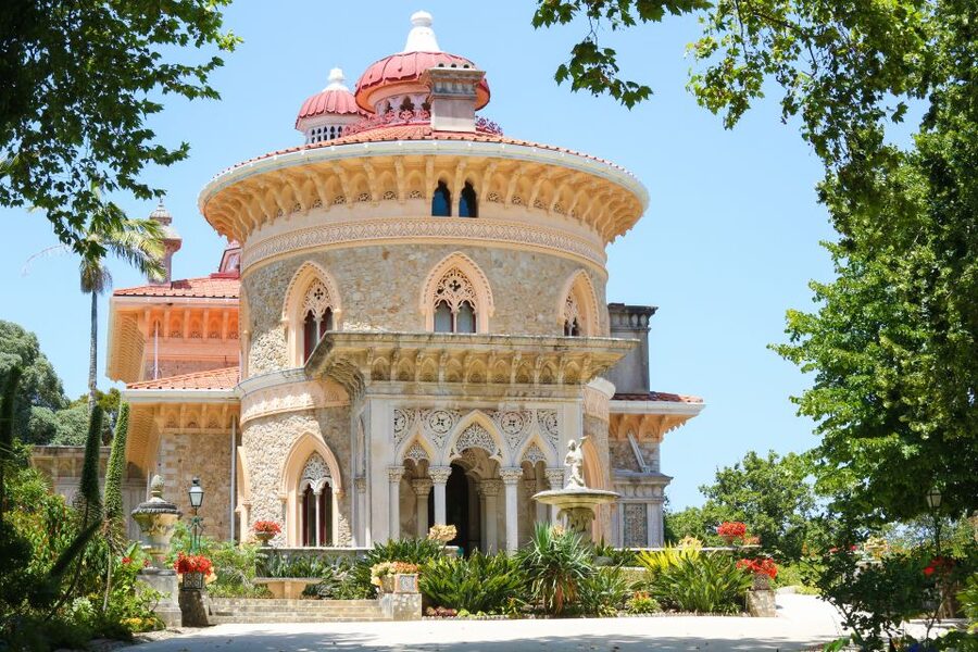 From Lisbon: Sintra Tour - Pena, Regaleira & Monserrate - Pena Palace and the royal summer retreat