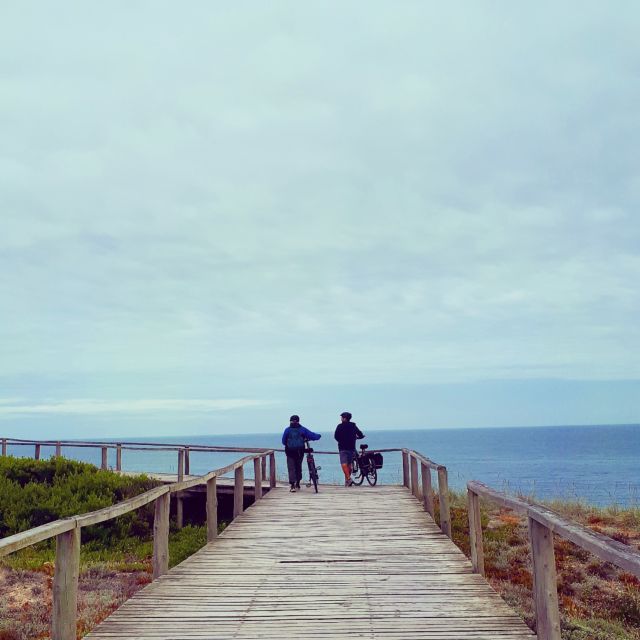 From Nazaré: Self-Guided Half-Day or Full-Day E-bike Rental - North from Nazaré toward São Pedro de Moel