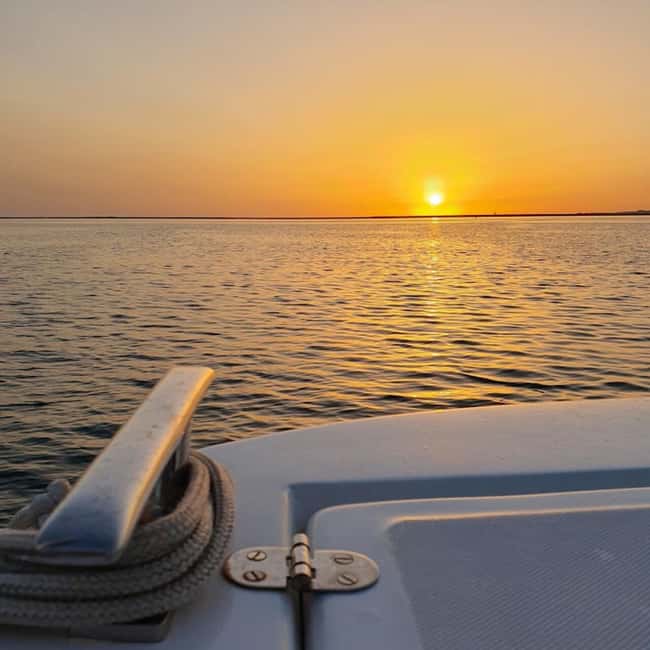 From Olhão: Ria Formosa Sunset Island Tour - Praia Deserta, a quieter stretch of Algarve sand
