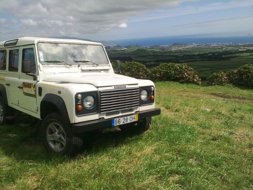 From Ponta Delgada: Lagoa do Fogo Half-Day Jeep Tour - The Caldeiras of Ribeira Grande: steam, bubbling water, and volcanic heat