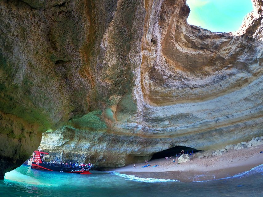 From Portimão: 2-Hour Catamaran Tour to Benagil Caves - Sea conditions can change the plan