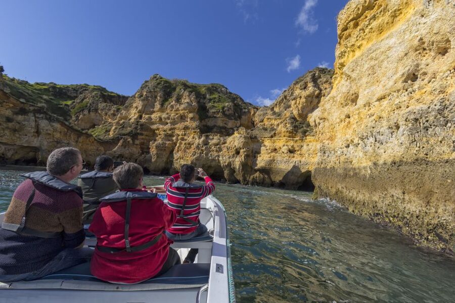 From Portimão: Benagil Boat Tour with Local Guide - Alfanzina Lighthouse and the approach to Benagil