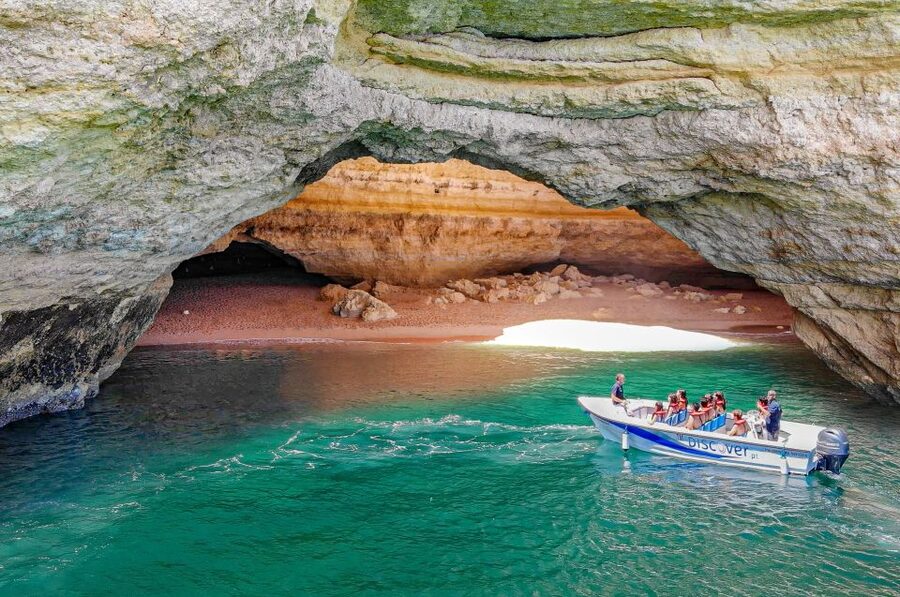 From Portimão: Benagil Boat Tour with Local Guide - From Portimão Marina to Praia da Rocha