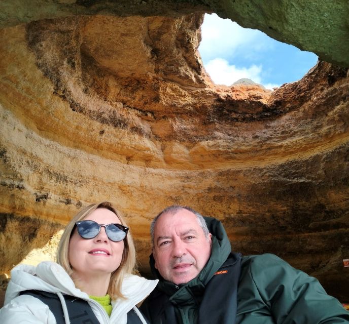 From Portimão: Benagil Caves Guided Speedboat Tour - Key points at a glance