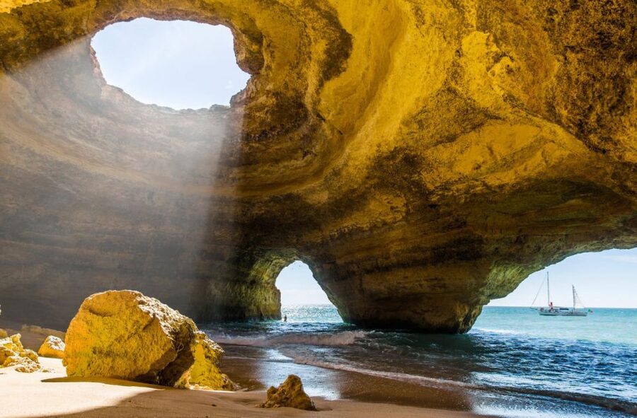 From Portimão: Benagil Sea Caves Boat Tour at Sunrise - The guides make the short trip count