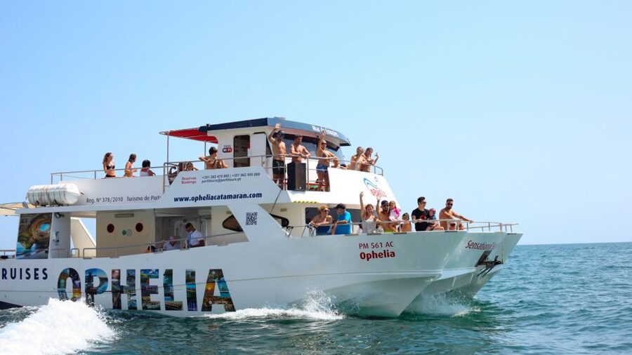 From Portimão: Catamaran Cruise to Benagil Caves with BBQ - What this Portimão to Benagil cruise is really like