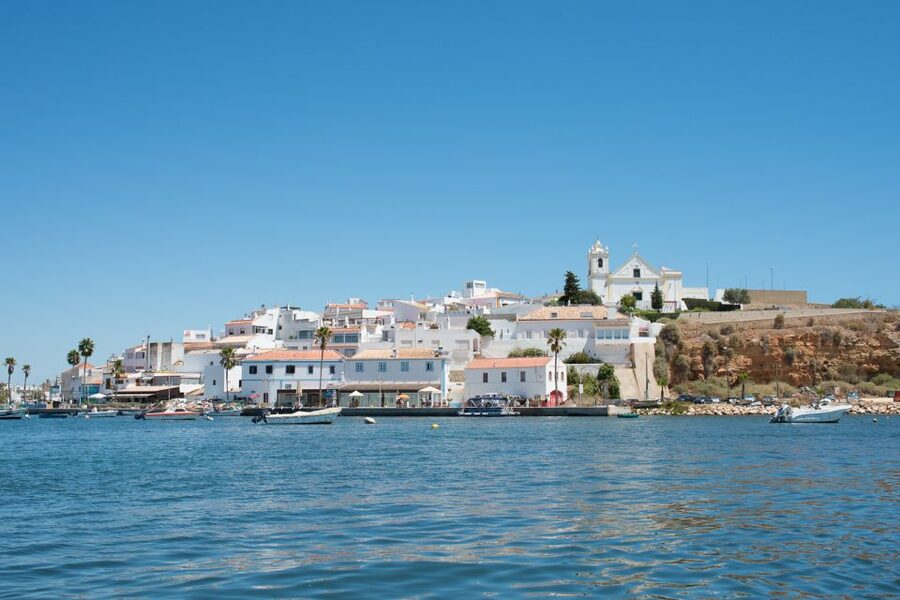 From Portimão: Catamaran Cruise to Benagil Caves with BBQ - The beach BBQ and open bar