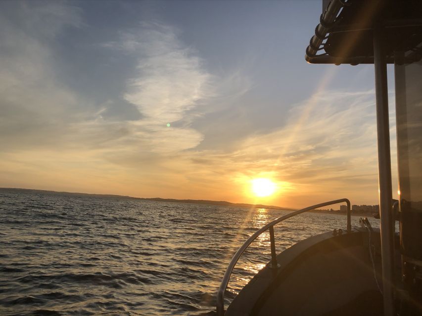 From Portimão: Sunset Boat Trip with Wine - Leaving Portimão Marina as the day cools