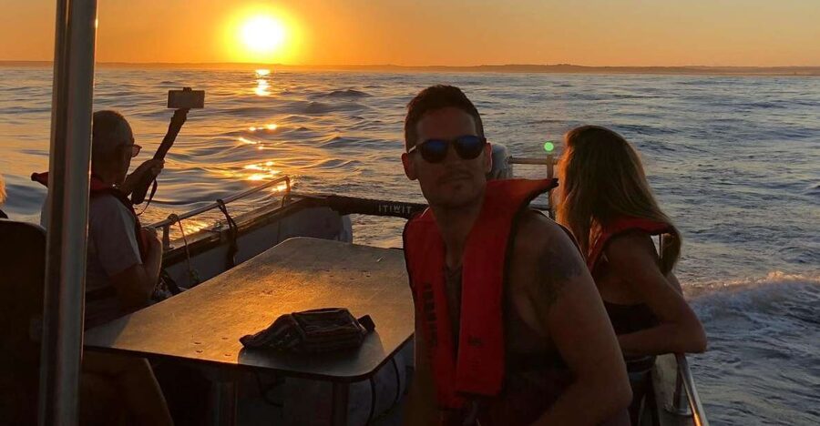 From Portimão: Sunset Boat Trip with Wine - The sunset is the main event