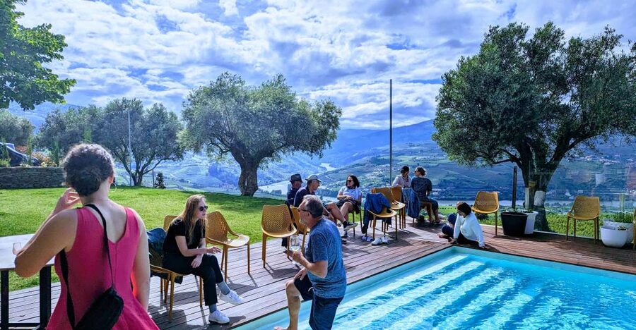 From Porto: 2 Wine Regions, Farm-to-Table Lunch & Boat - The fire-opening of Vintage Port