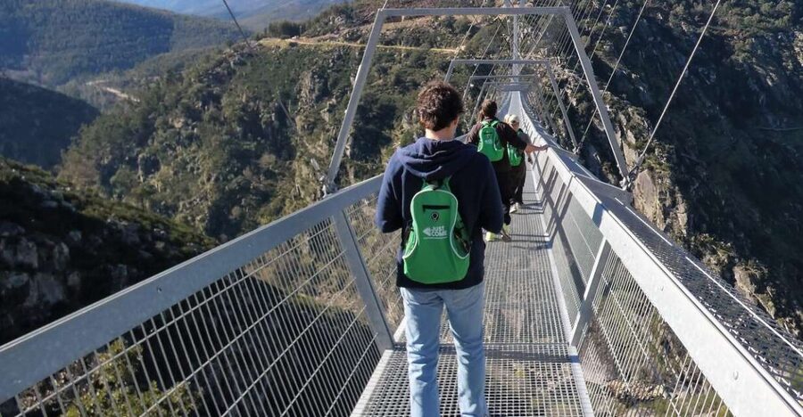 From Porto: 516 Arouca Bridge and Paiva Walkways Guided Tour - Crossing the 516 Arouca Bridge at 175 meters
