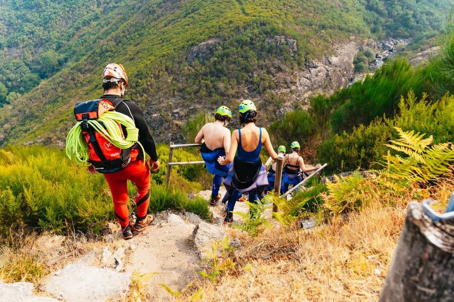 From Porto: Gerês National Park Canyoning Trip - How hard is the six-hour outing?