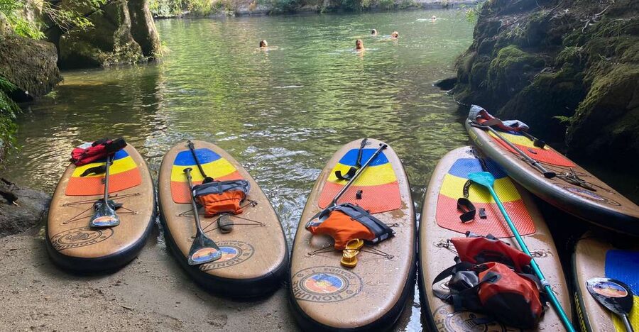 From Porto: SUP Paiva River Tour with Transfer - Ilha dos Amores gives the outing a memorable start