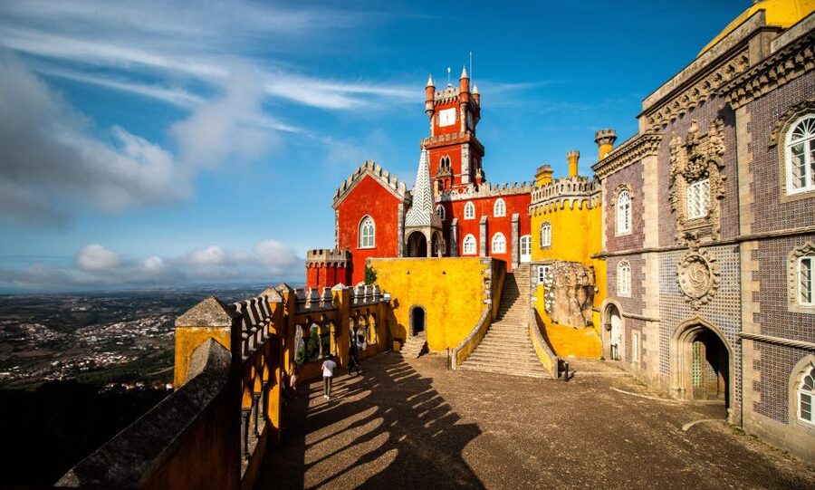 From Sintra: Pena Palace Guided Tour - The 20-minute ride up to the palace