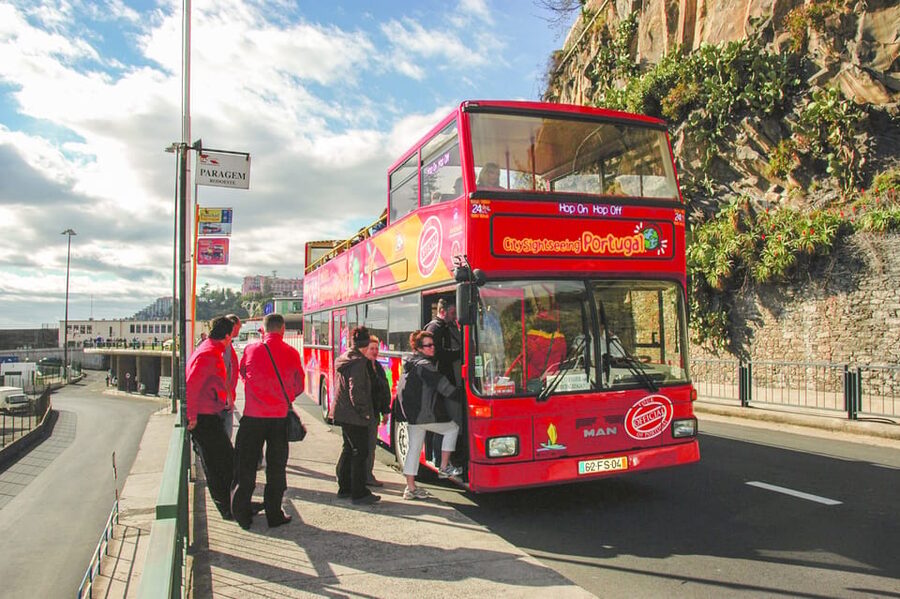 Funchal: City Sightseeing Hop-On Hop-Off Bus Tour - The Red Route from the marina to Câmara de Lobos