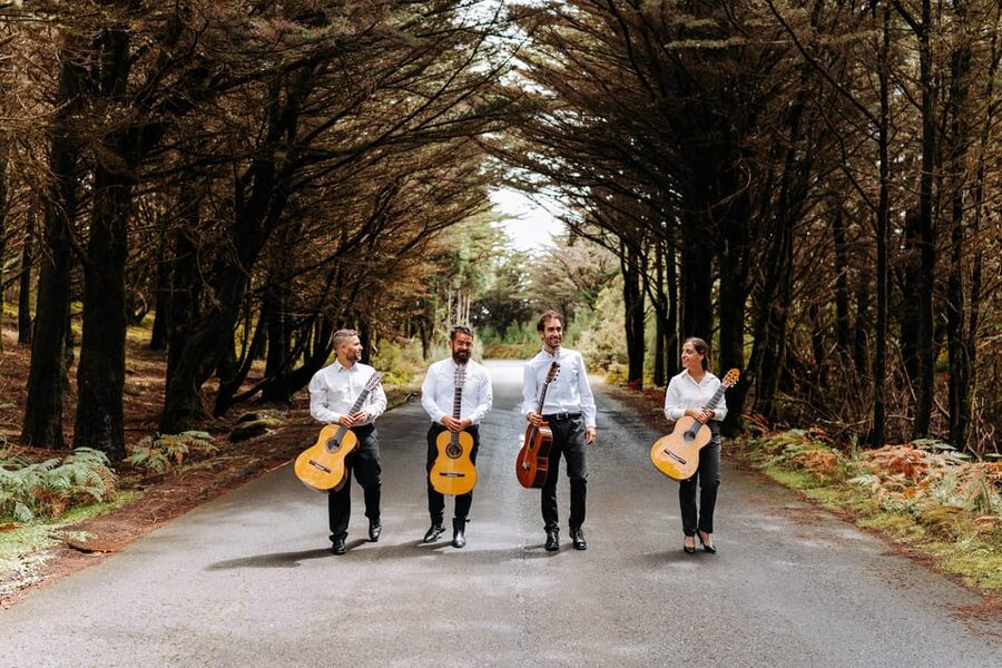 Funchal: Funchal Guitar Quartet in Concert - Arriving at Igreja Presbiteriana da Madeira