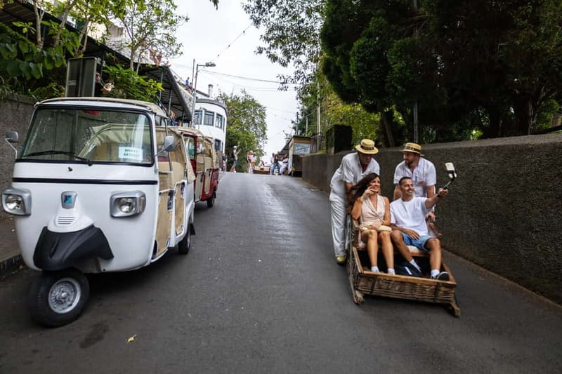 Funchal: Guided Tuk Tuk Tour to Toboggan Rides & Old Town - The Marmeleiros viewpoint adds a worthwhile pause