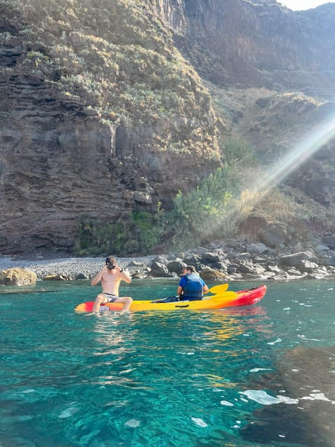 Funchal: Kayak & Snorkeling in Garajau Nature Reserve - Cliff jumps and the fun factor