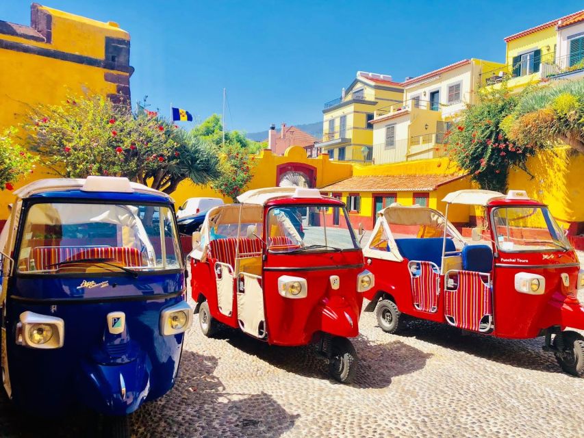 Funchal: Monte Toboggan and Old Town Tour by Tuk-Tuk - Church of Nossa Senhora do Monte and the starting point