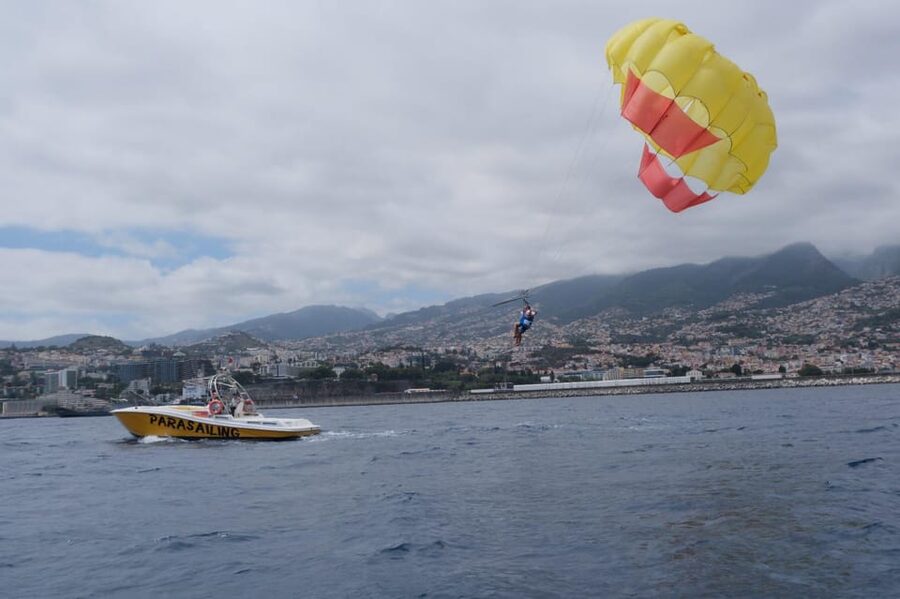 Funchal: Parasailing Tour on the Coast of Madeira Island - Rising above Madeira’s south coast
