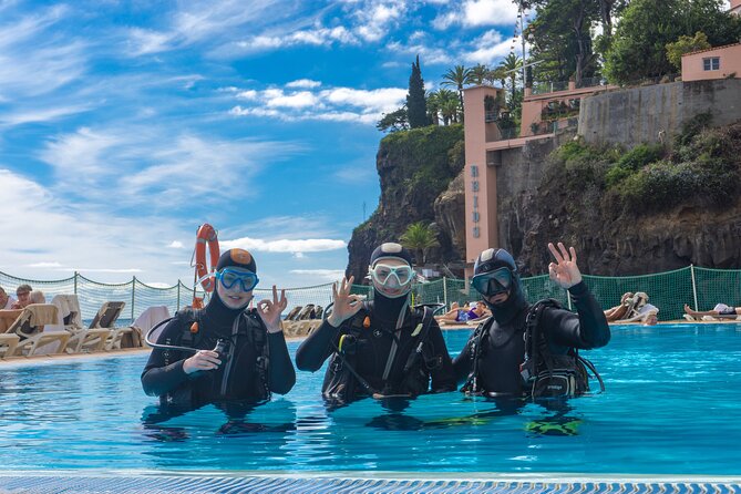 Funchal: Scuba Diving Experience for Beginners - The private reef and shallow Atlantic water