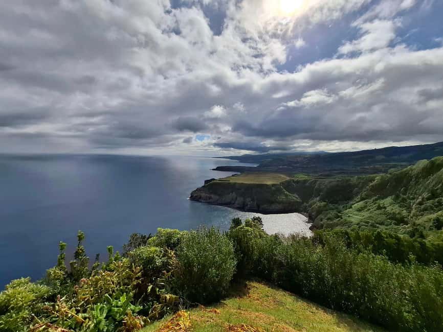 Furnas: Volcano Crater, Lake, Tea Plantation, and Waterfall - Furnas Lake and the Chapel of Nossa Senhora das Vitórias