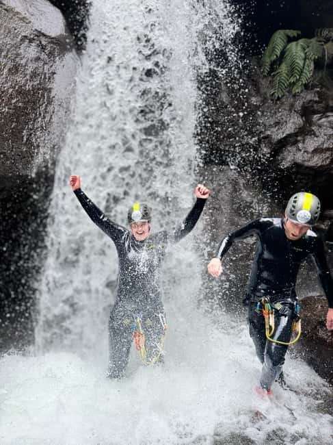 Go Explore Canyoning Level 2 (Nun's Valley) . - The approach walk beside the levada