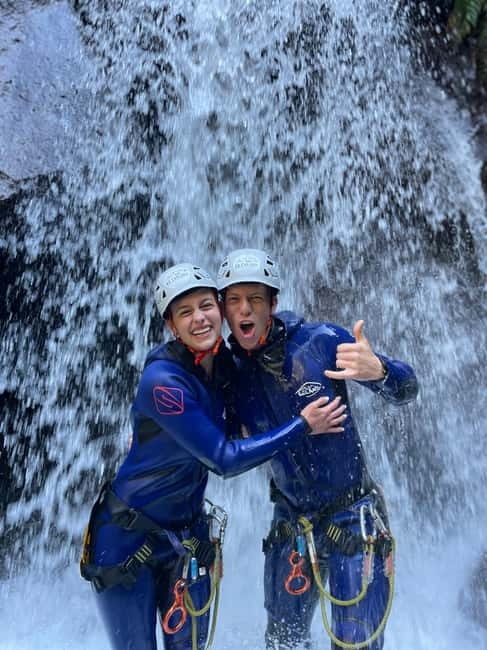 Go Explore Canyoning Level 2 (Nun's Valley) . - Guides who help first-timers feel at ease