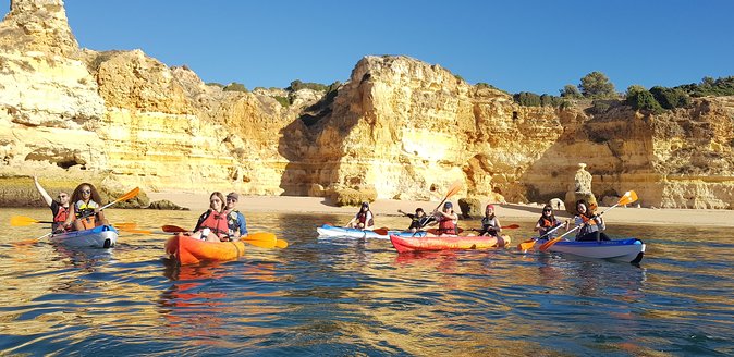 Kayak Benagil Cave with 1st kayak tour company - Cão Raivoso Beach and Pirate Cave