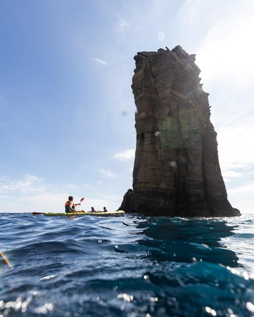 Kayak Guided Tour: Vila Franca do Campo Islet - What the $76 price buys you