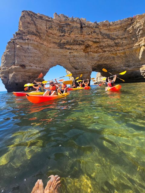 Lagoa: Benagil Cave and Marinha Beach Guided Kayaking Tour - Is $34 good value?