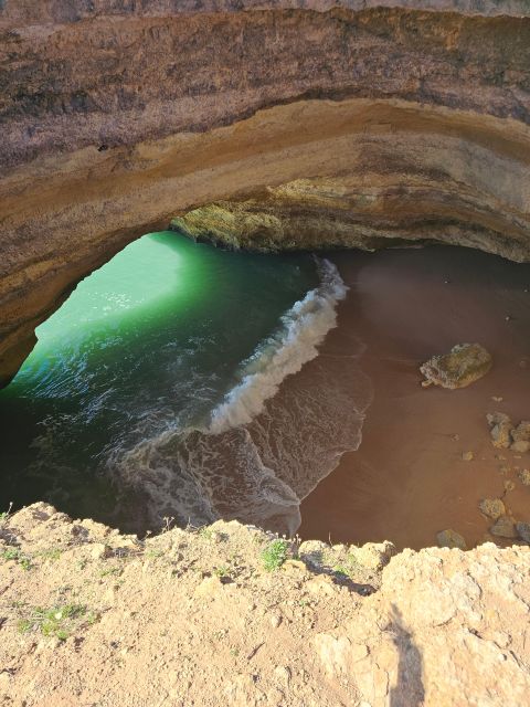 Lagoa: Benagil Cave and Marinha Beach Guided Kayaking Tour - Inside Benagil Cave for about 30 minutes