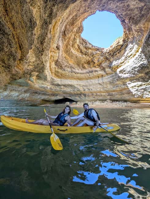 Lagoa: Benagil Caves and Wild Beaches Tour with Local Guide - Who should book this kayak trip
