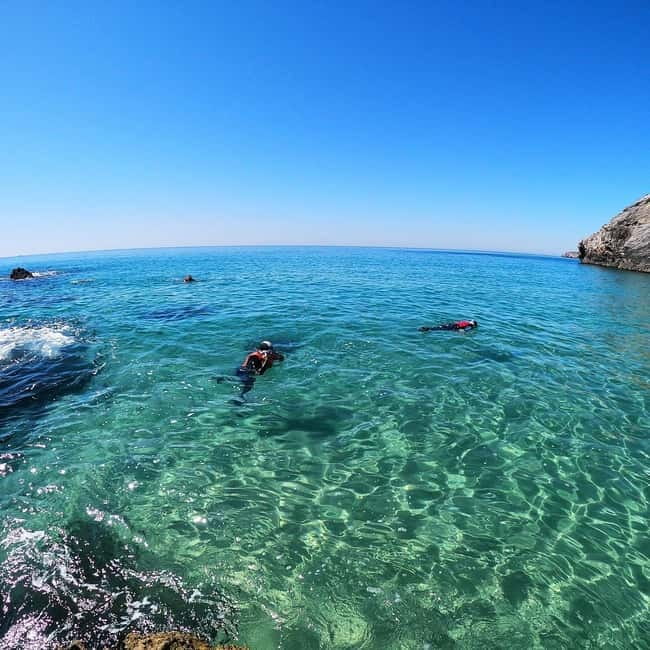 Lagos: Algarve Coasteering and Snorkeling Adventure - Snorkeling is a bonus, not the main event