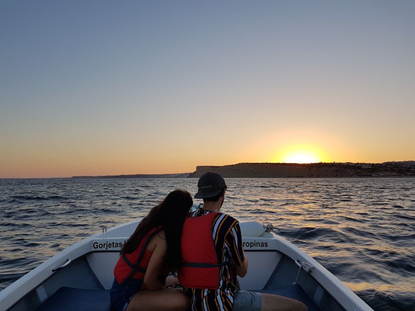 Lagos: Guided Ponta da Piedade Sunset Boat Tour - The sunset and the ride back to Lagos