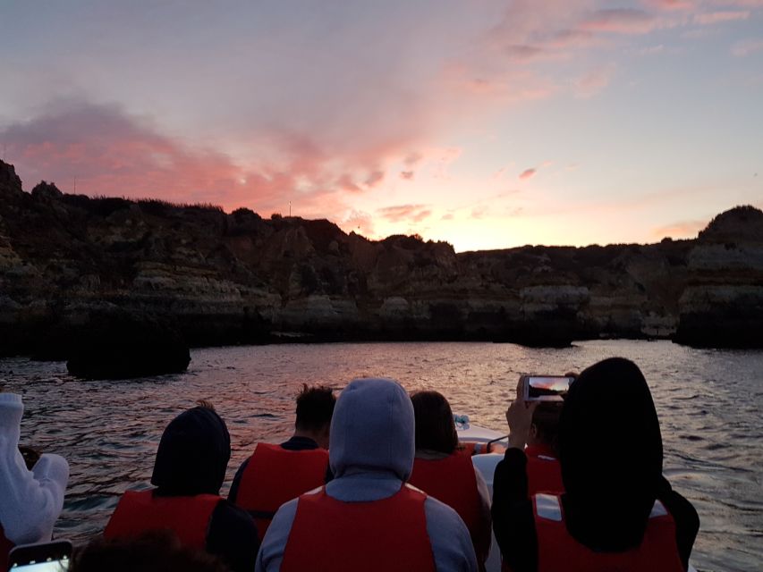 Lagos: Guided Ponta da Piedade Sunset Boat Tour - Entering the Cathedral, Kitchen, Living Room, and Skull