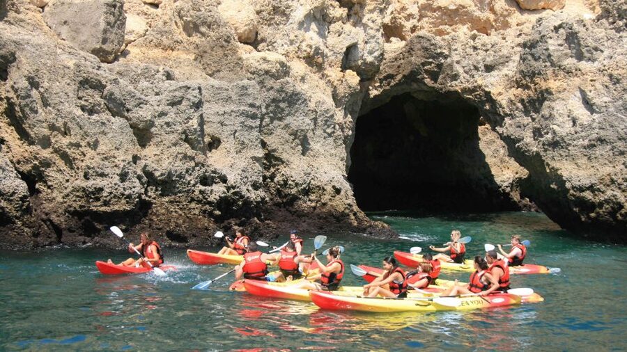 Lagos: Kayaking Tour - Meeting at Marina de Lagos