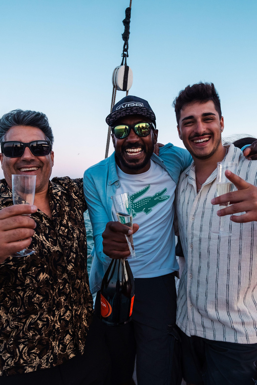 Lagos: Sunset Sail aboard a Traditional Boat with Prosecco - Finding your place on board