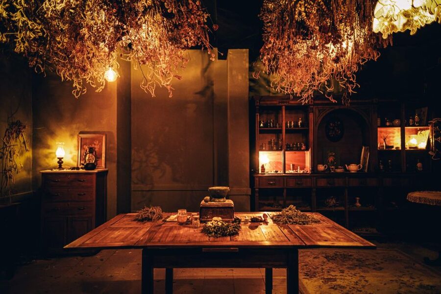 Lisboa - A Morte do Corvo, new immersive theatre, not spoken - Moving through 25 rooms in two hours