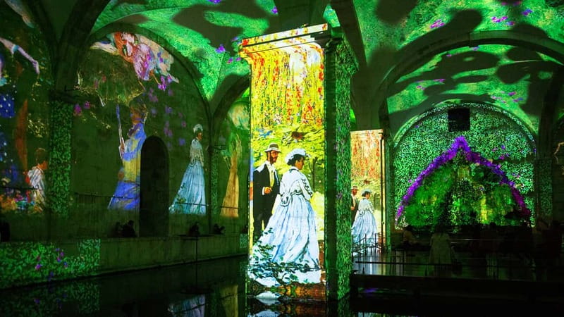 LISBOA: Impressive Monet & Brilliant Klimt - Inside Lisbon’s old water reservoir