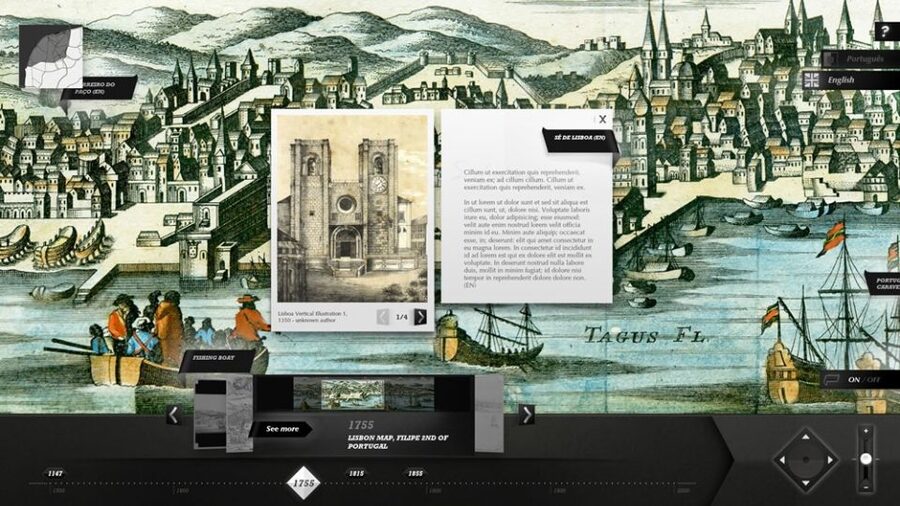 Lisboa Story Centre: 1-Day Admission Ticket - The 1755 earthquake as a sensory event
