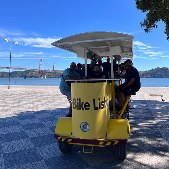 Lisbon: 1-Hour Beer or Sangria Bike Sightseeing Tour - Who should book this Lisbon beer bike