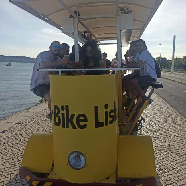 Lisbon: 1-Hour Beer or Sangria Bike Sightseeing Tour - What $34 gets you