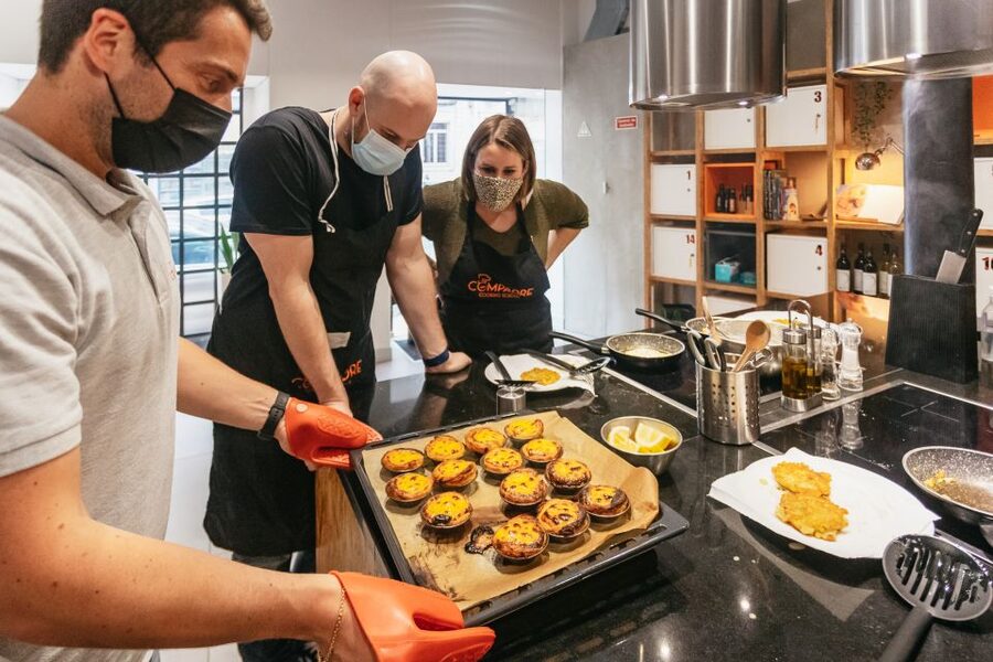 Lisbon: 2-Hour Pastel de Nata Cooking Class - Making a second Portuguese recipe