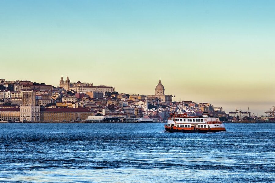 Lisbon 2-Hour River Cruise - Leaving Belém beside the Discoveries Monument