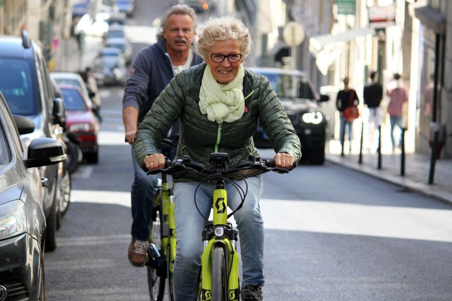 Lisbon: 3-Hour Tour by E-Bike - Around Castelo de São Jorge and the Portas do Sol view