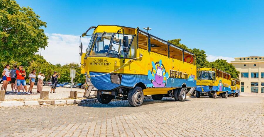 Lisbon: Amphibious Sightseeing Tour - The road portion: Lisbon stories with plenty of audience participation