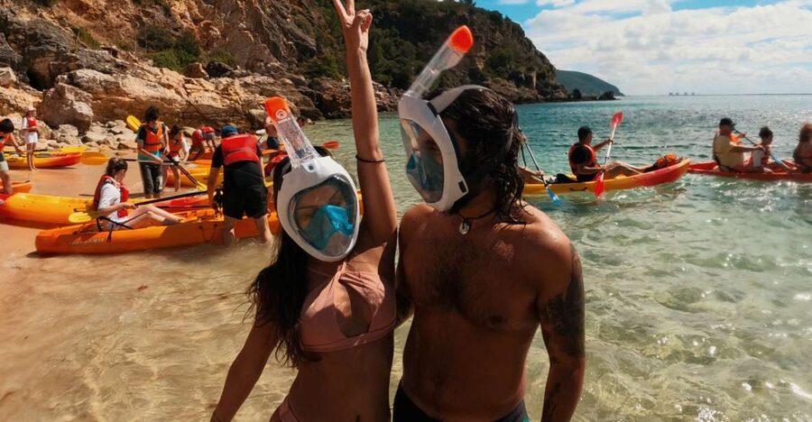 Lisbon: Arrábida Kayak & Wild Beach Snorkeling with Pickup - Key points to know before you book
