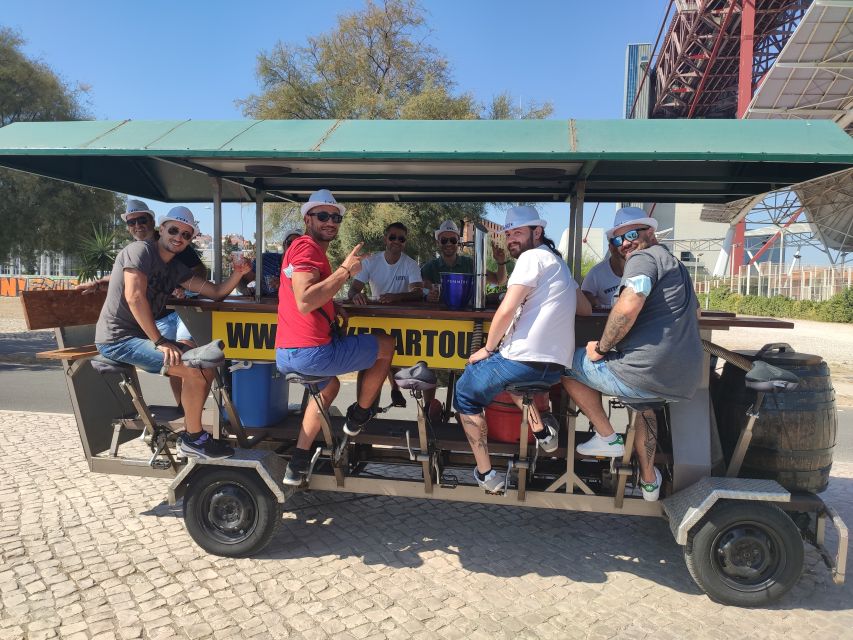 Lisbon: Beer Bike Tour with Sangria and Beer - Why the 25th April Bridge photo stop matters