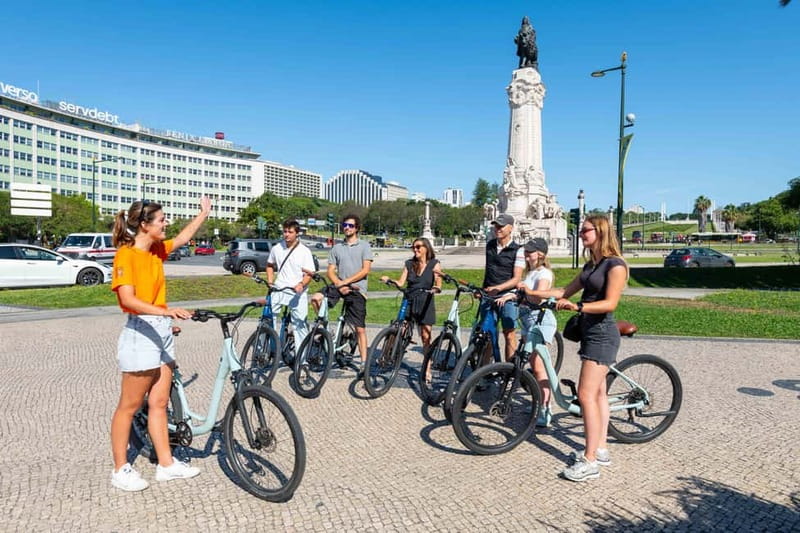 Lisbon Bike Tour: Downhill Downtown Lisbon to Belém - From MAAT to the Monument to the Discoveries